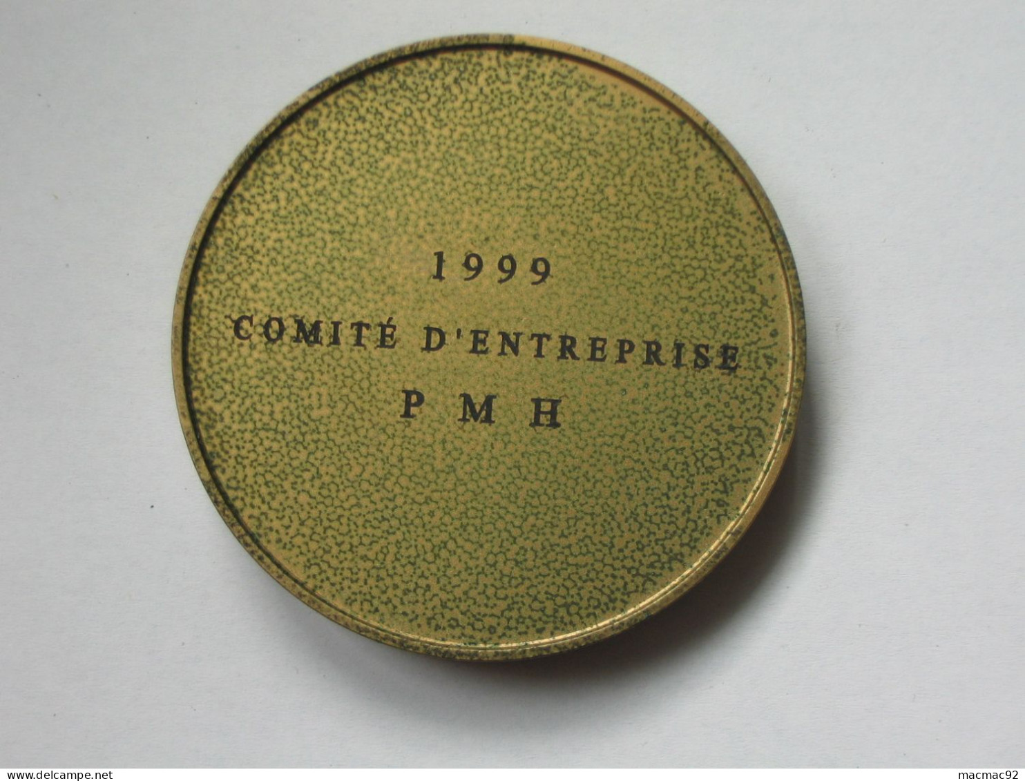Imposante Médaille Calendrier, Visage De L'Europe **** EN ACHAT IMMEDIAT **** - Professionals / Firms