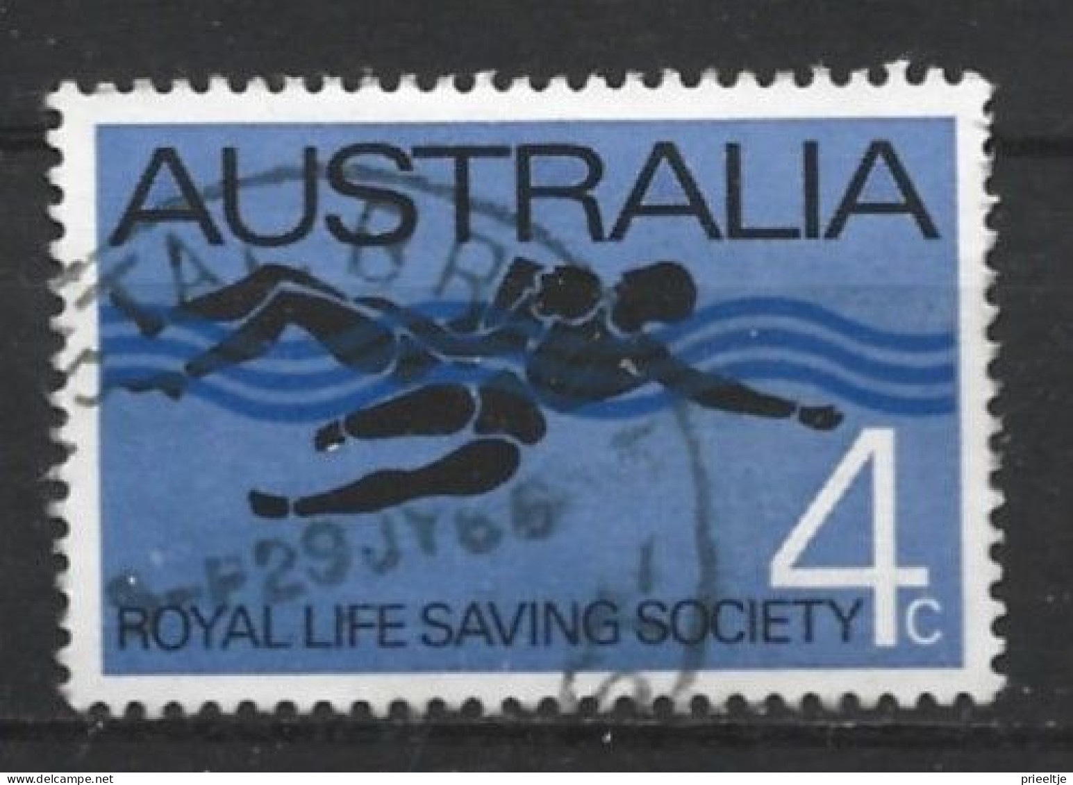 Australia 1966 Life Saving Y.T. 343 (0) - Gebraucht