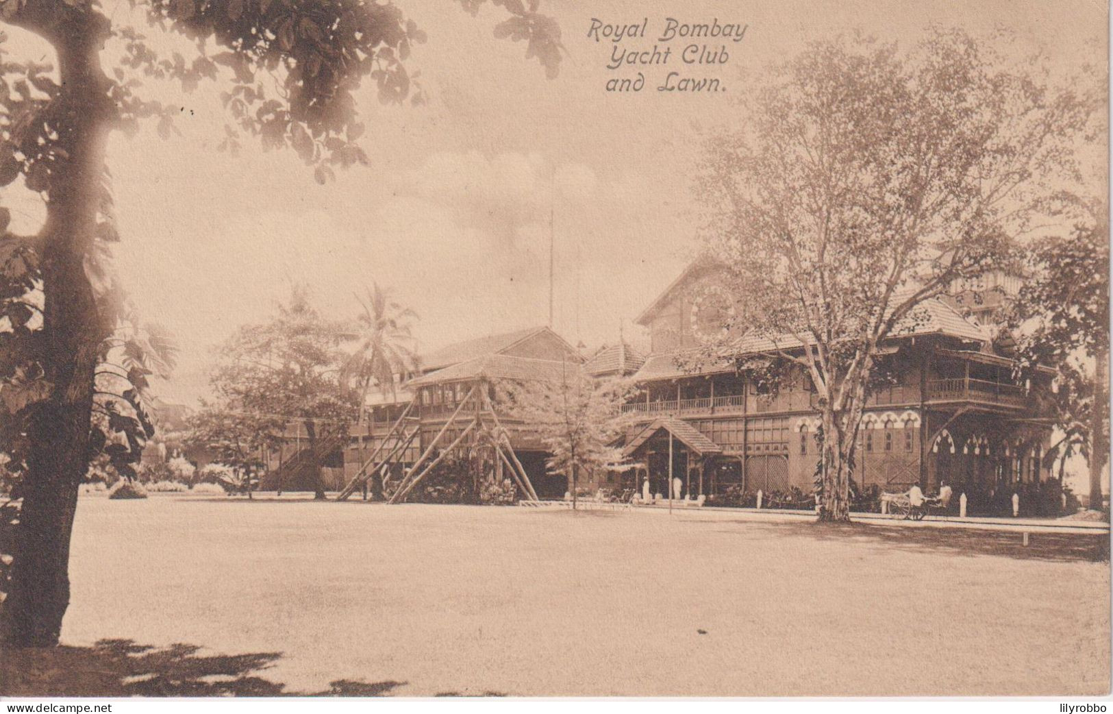 INDIA - Royal Yacht Club And Lawn BOMBAY - Indien