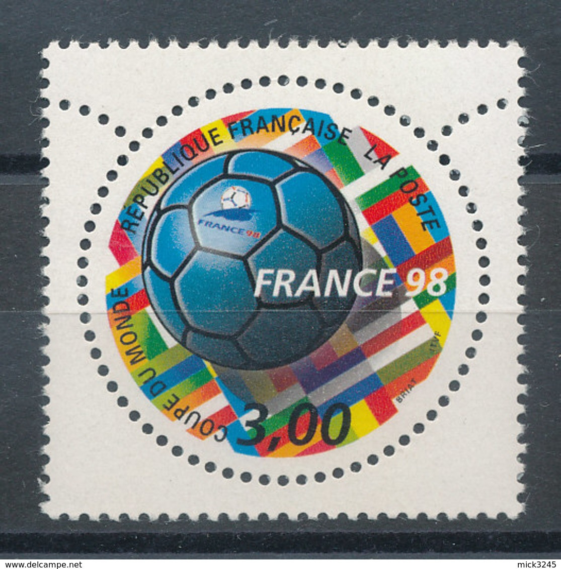 3139** Football France 98 - Ungebraucht