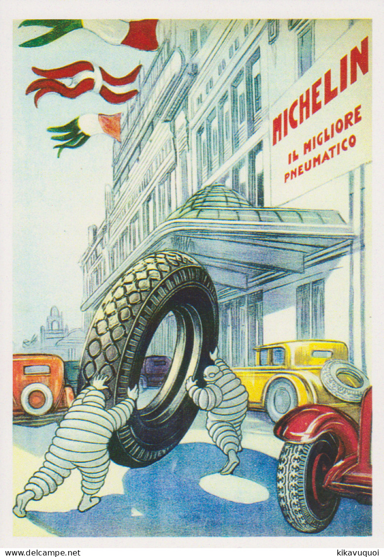 MICHELIN BIBENDUM PNEU - ITALIE - Carte Postale 10 X 15 Cm - CPM - Other & Unclassified