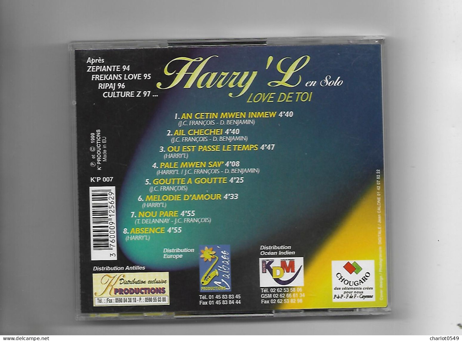 8 Titres Harry L - Other & Unclassified