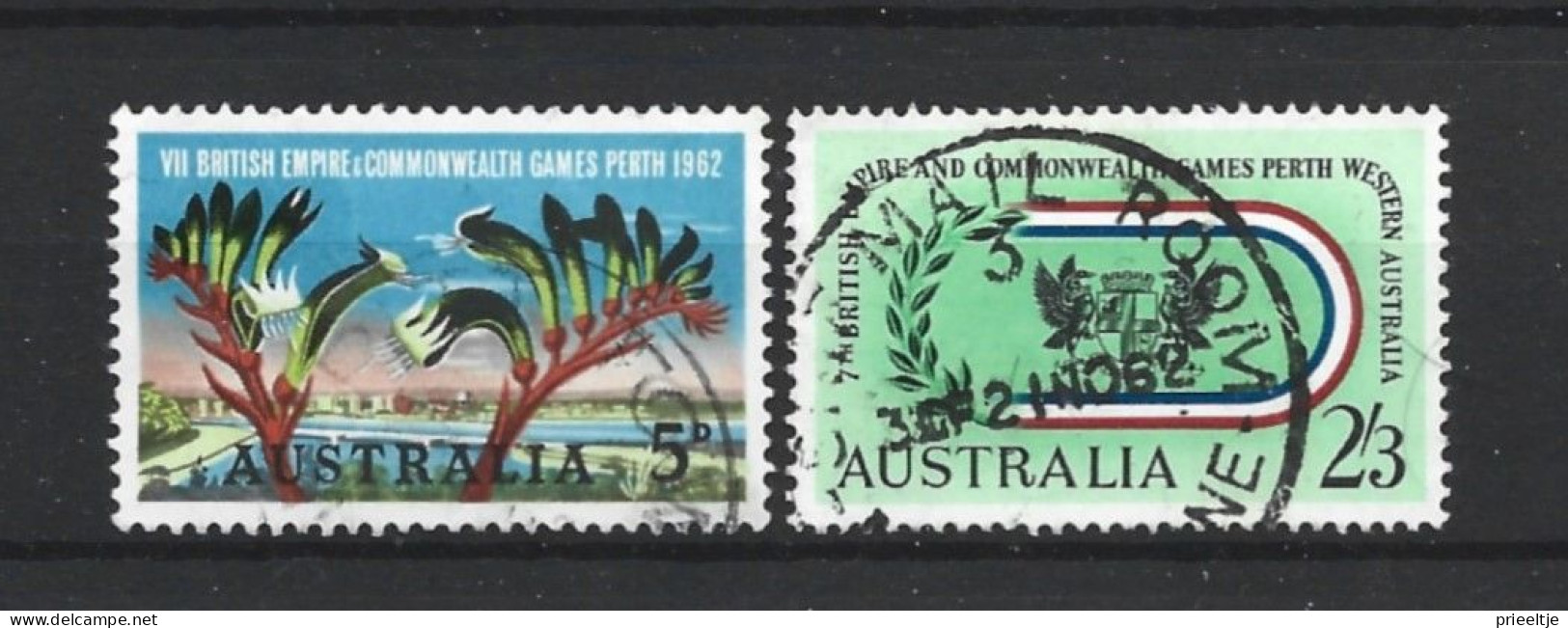 Australia 1962 Commonwealth Games  Y.T. 282/283 (0) - Used Stamps