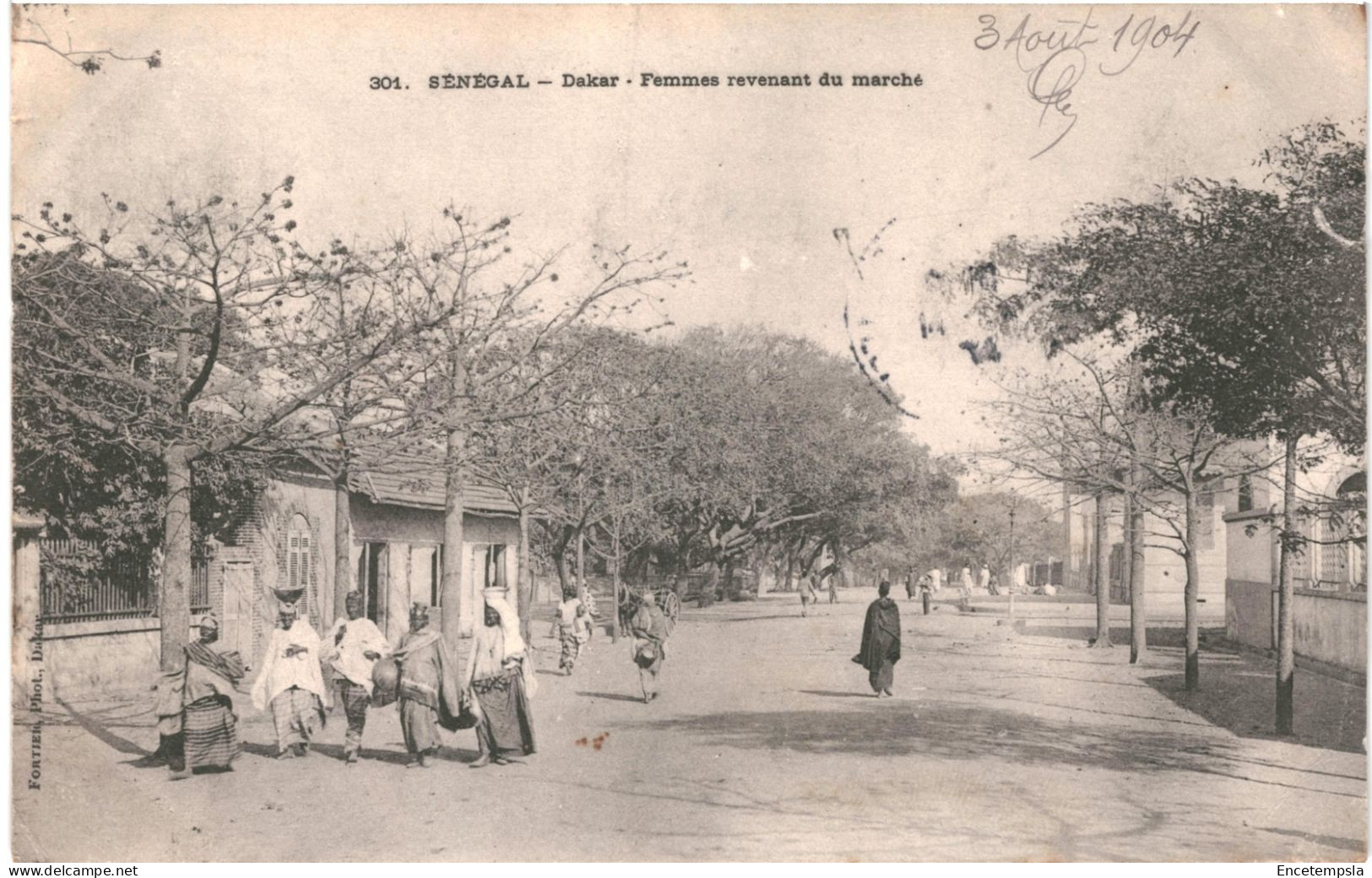 CPA Carte Postale Sénégal Dakar Femmes Revenant Du Marché  1904 VM80306ok - Senegal