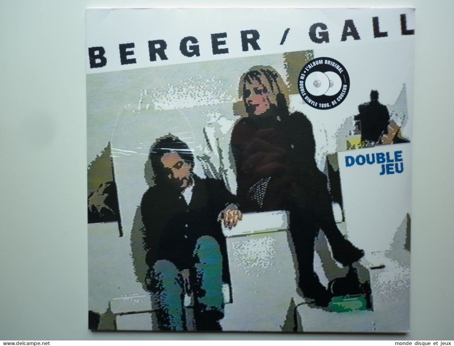 France Gall / Michel Berger Album Double 33Tours Vinyle Double Jeu Couleur Couleur Blanc Réédition - Autres - Musique Française