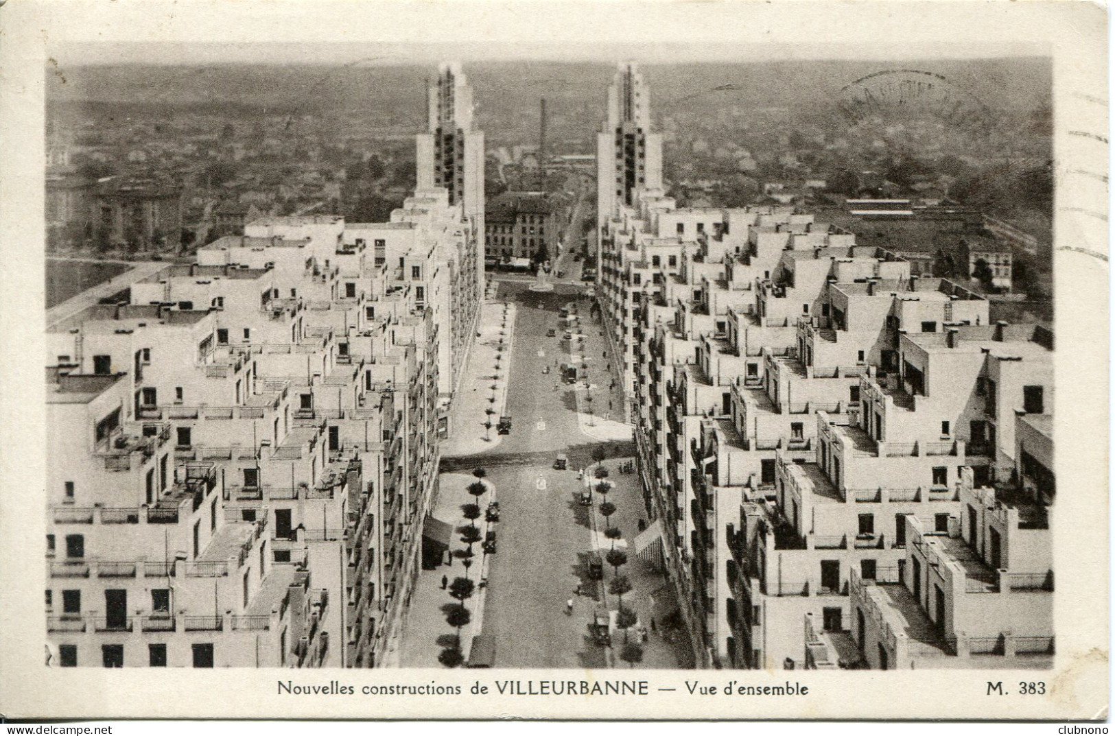 CPA -  VILLEURBANNE - VUE D'ENSEMBLE - NOUVELLES CONSTRUCTIONS - Villeurbanne