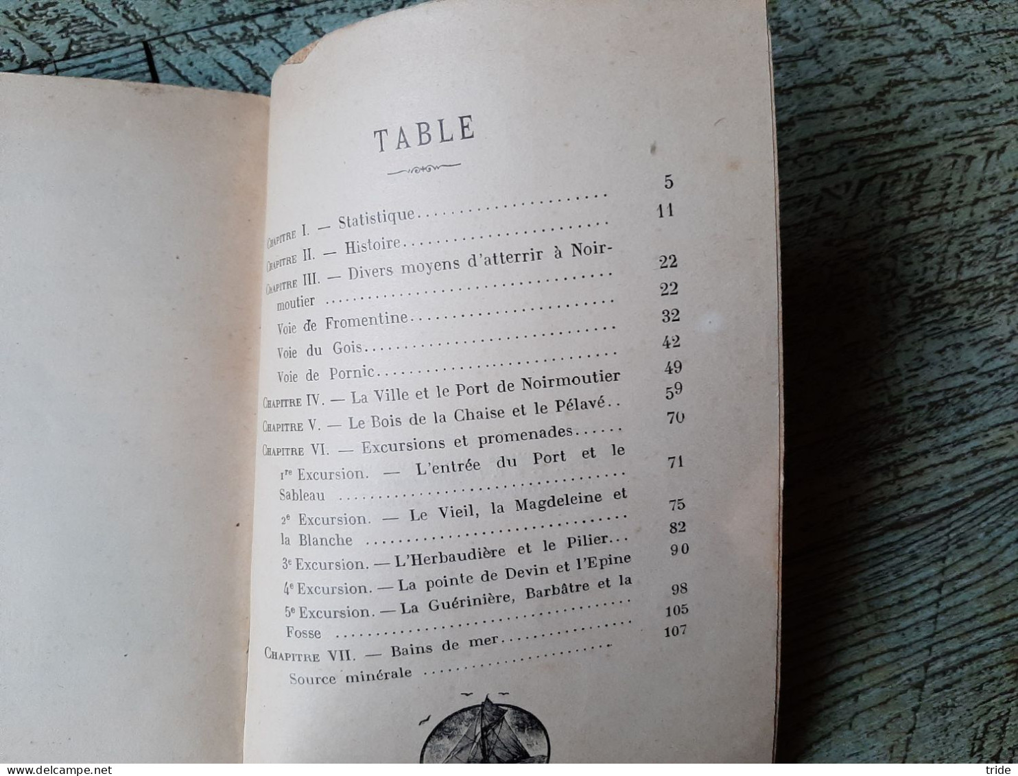 Guide Du Voyageur à Noirmoutier 1927 Docteur Viaud Grand Marais - Toeristische Brochures