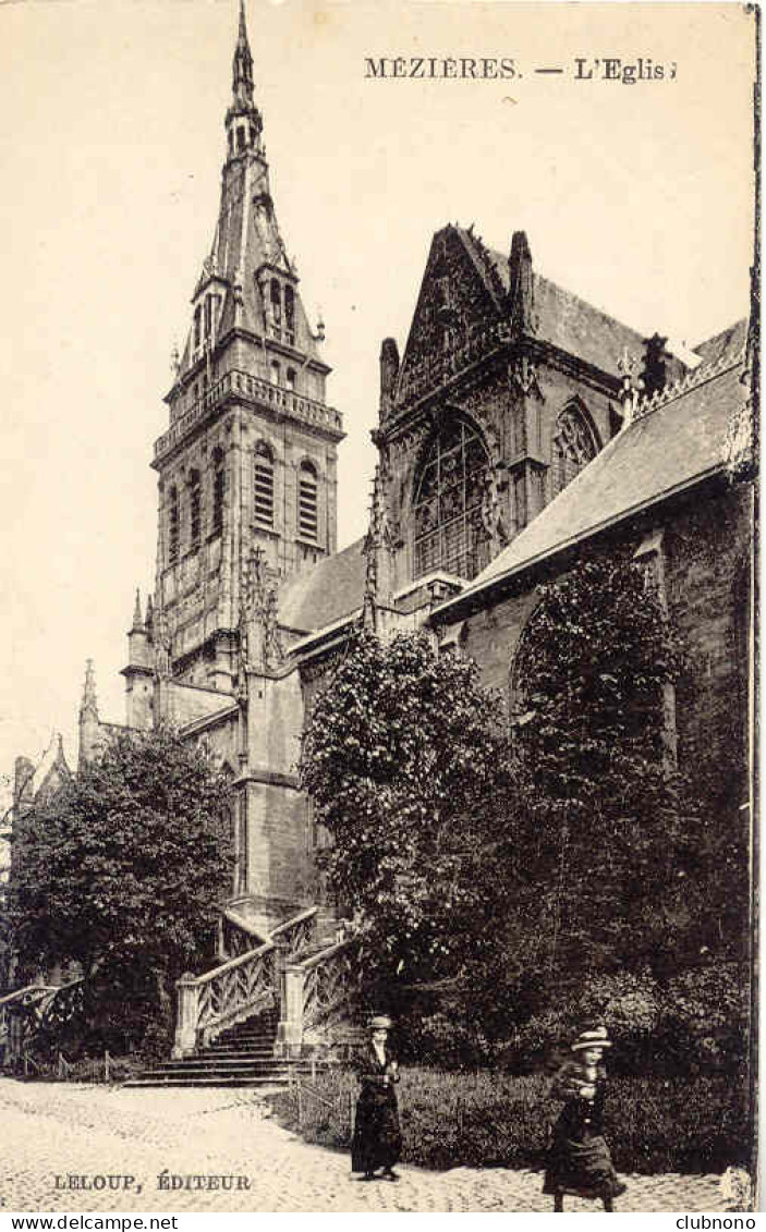 CPA - MEZIERES - L'EGLISE (BELLE CARTE EN PARFAIT ETAT) - Sonstige & Ohne Zuordnung