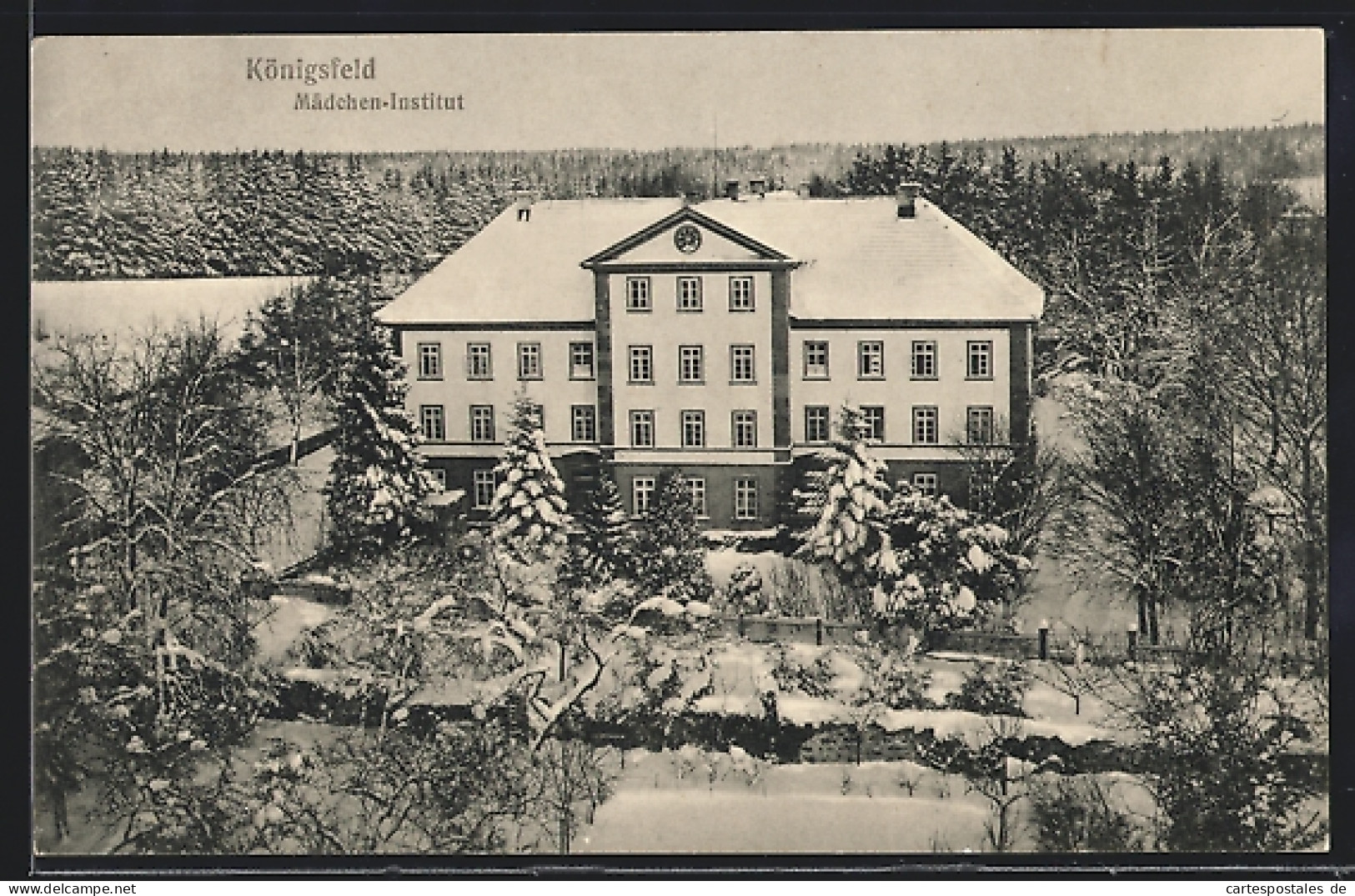 AK Königsfeld / Baden, Mädchen-Institut  - Baden-Baden