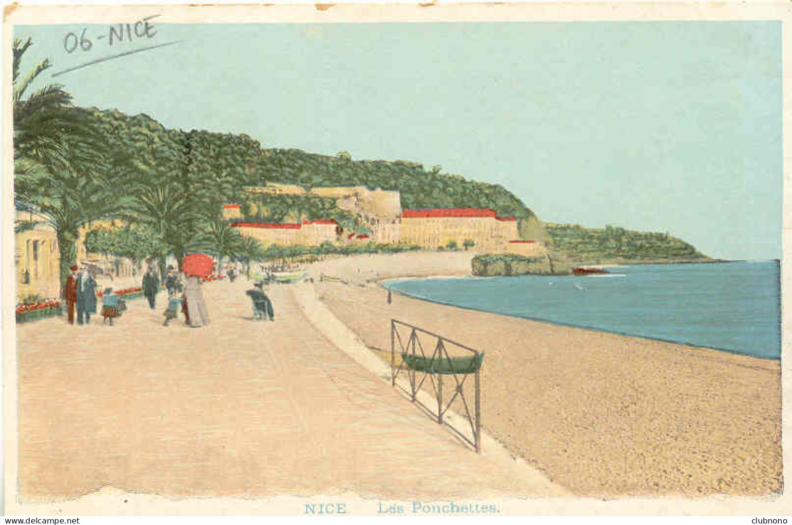 CPA - NICE - LES PONCHETTES (CLICHE PEU COMMUN) - Scènes Du Vieux-Nice