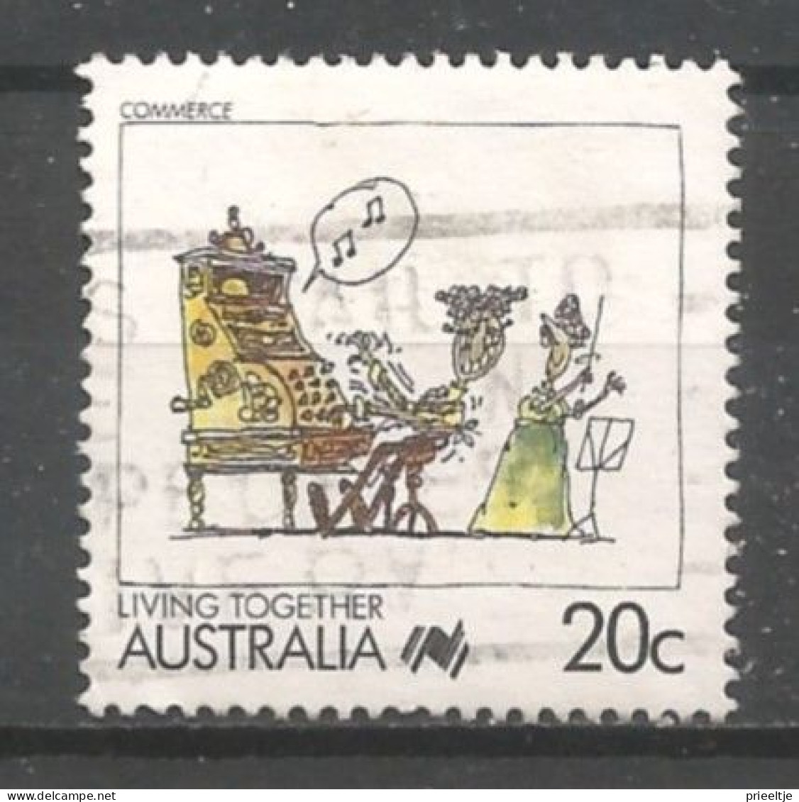 Australia 1988 Living Together Y.T. 1054 (0) - Usados