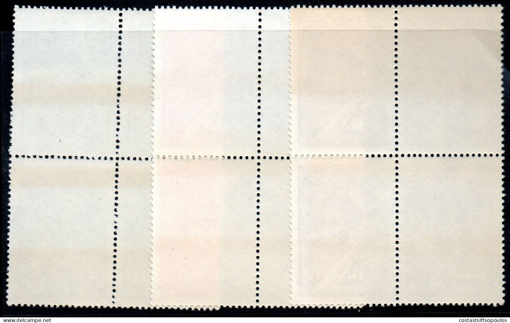 3021.1970 COMPLETE IN MNH BLOCKS OF 4, MANY BICOLOURED GUM AS IN SCAN. - Syrien