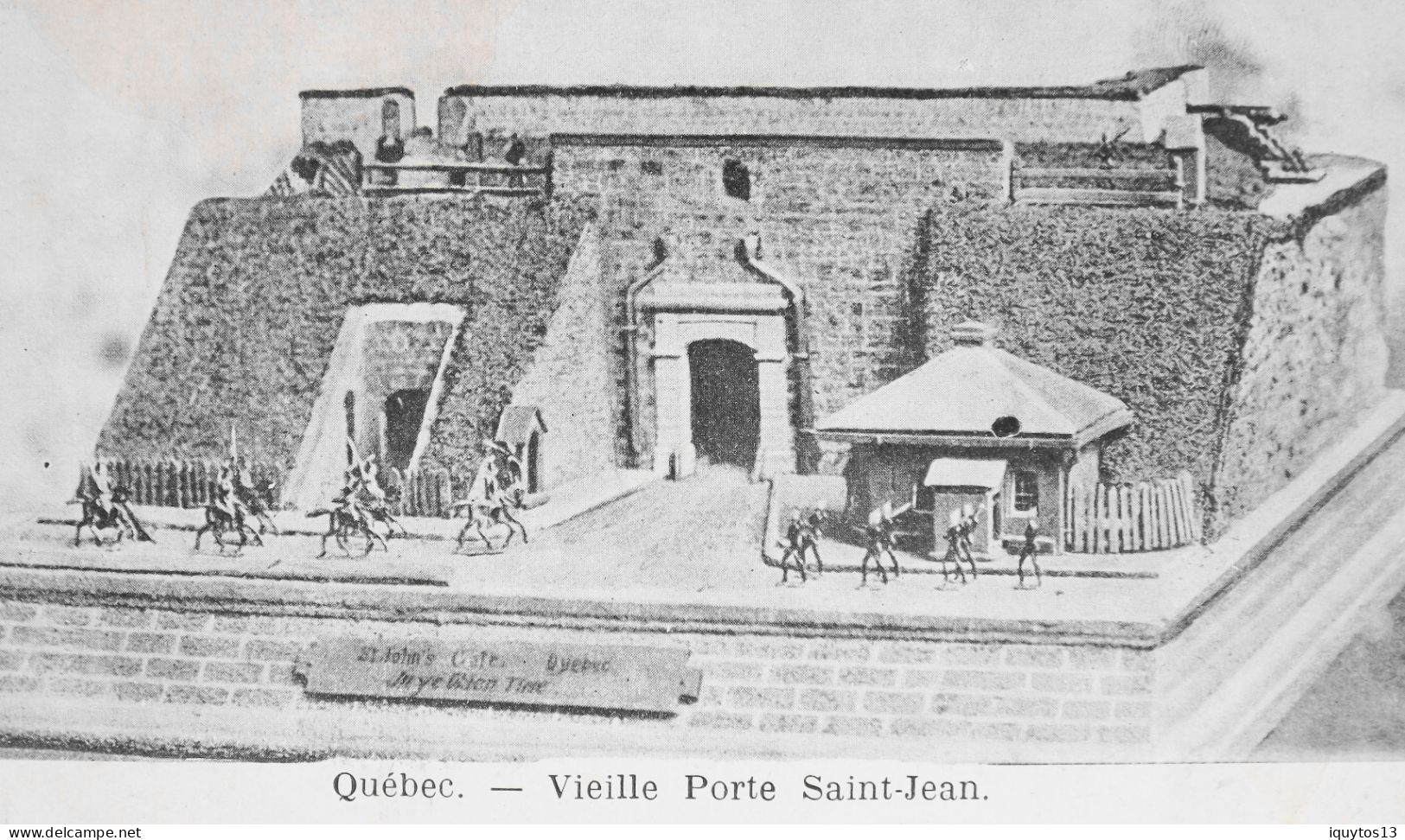 CPA. Canada > Quebec > QUEBEC > La Vieille Porte ST Jean - CP Miniature 120 X 72mm - TBE - Québec – Les Portes