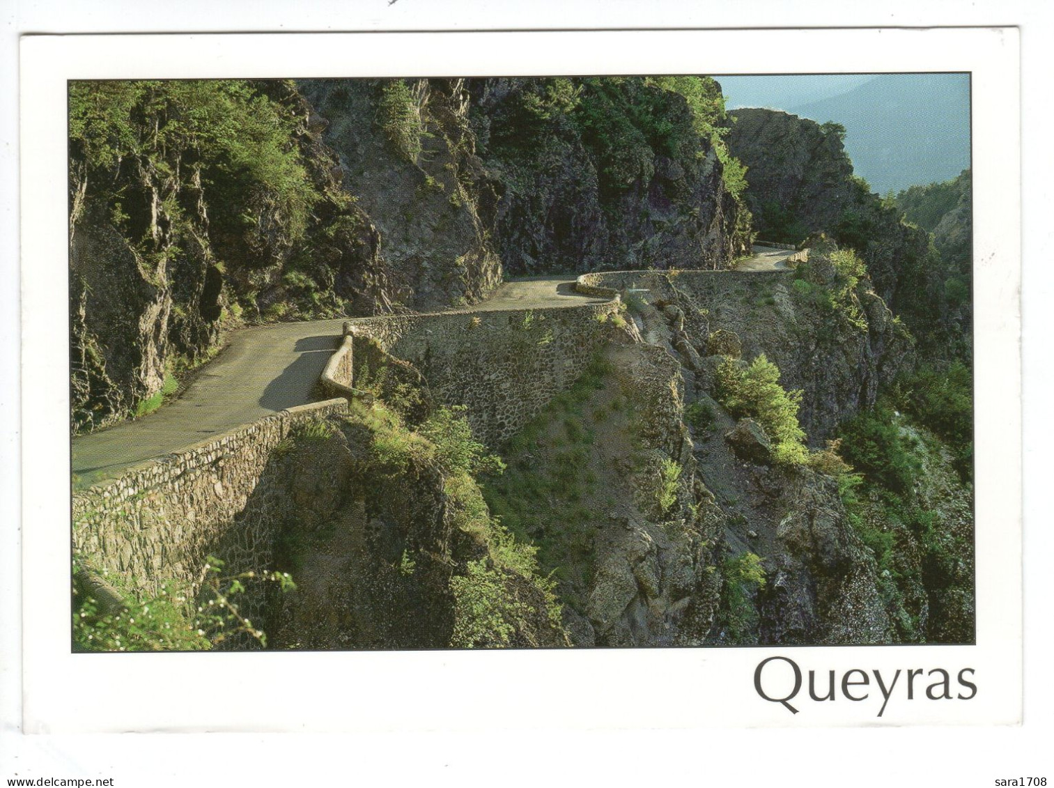 05 QUEYRAS, La Route Des Gorges Du GUIL. Très Belle CPM.  ( 28 ). - Autres & Non Classés