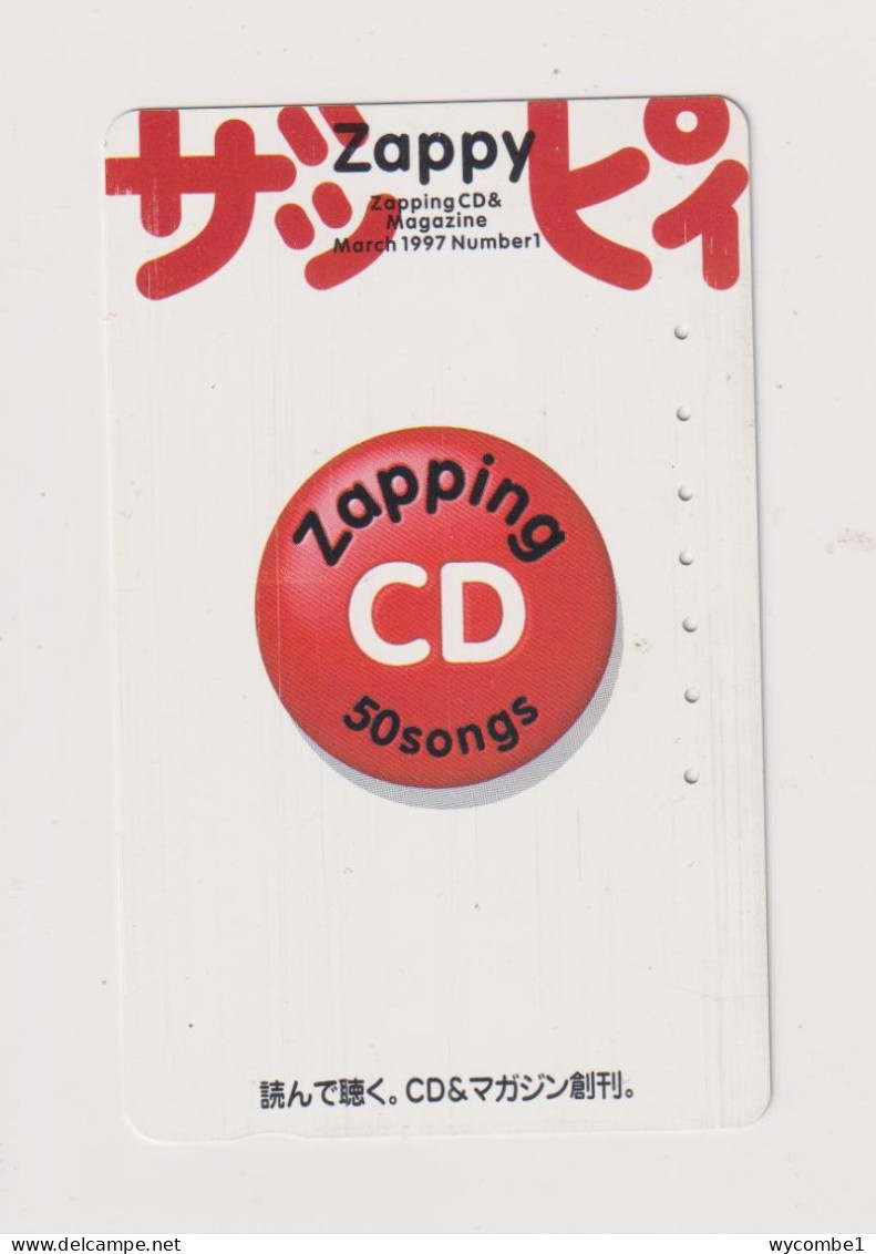 JAPAN -   Zappy Magnetic Phonecard - Japón