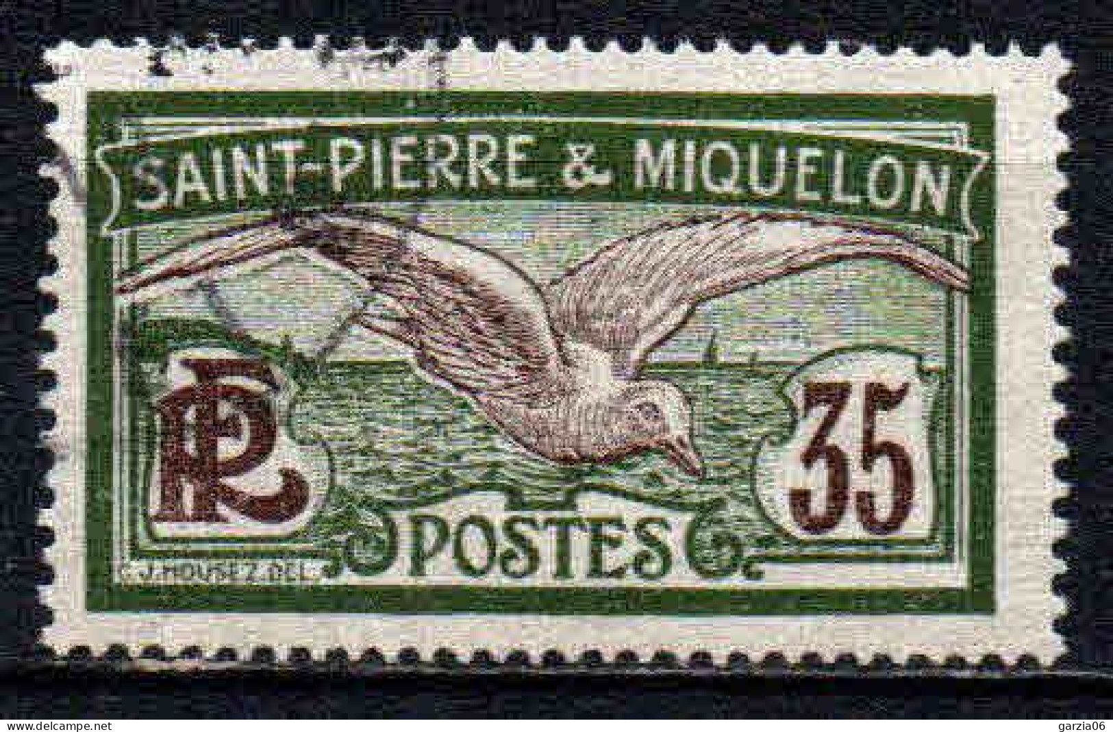 St Pierre Et Miquelon    - 1909 - Goéland  - N° 86 - Oblit - Used - Usados