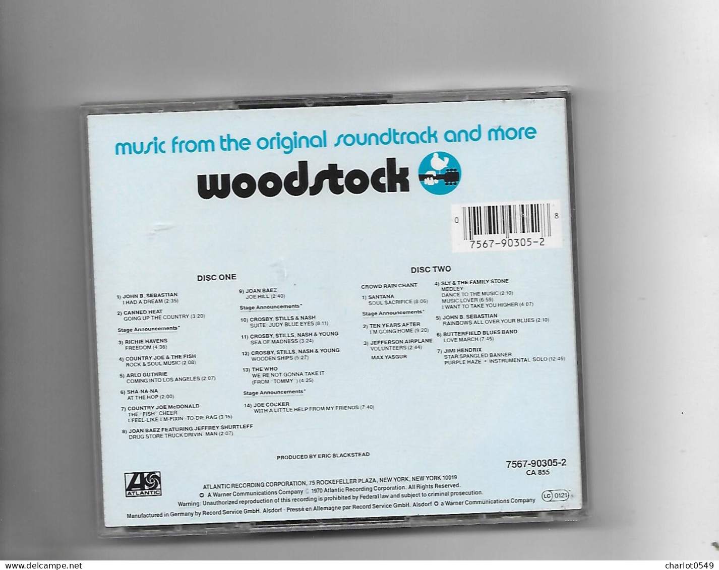 2 Cd 21 Titres Woodstock - Sonstige & Ohne Zuordnung