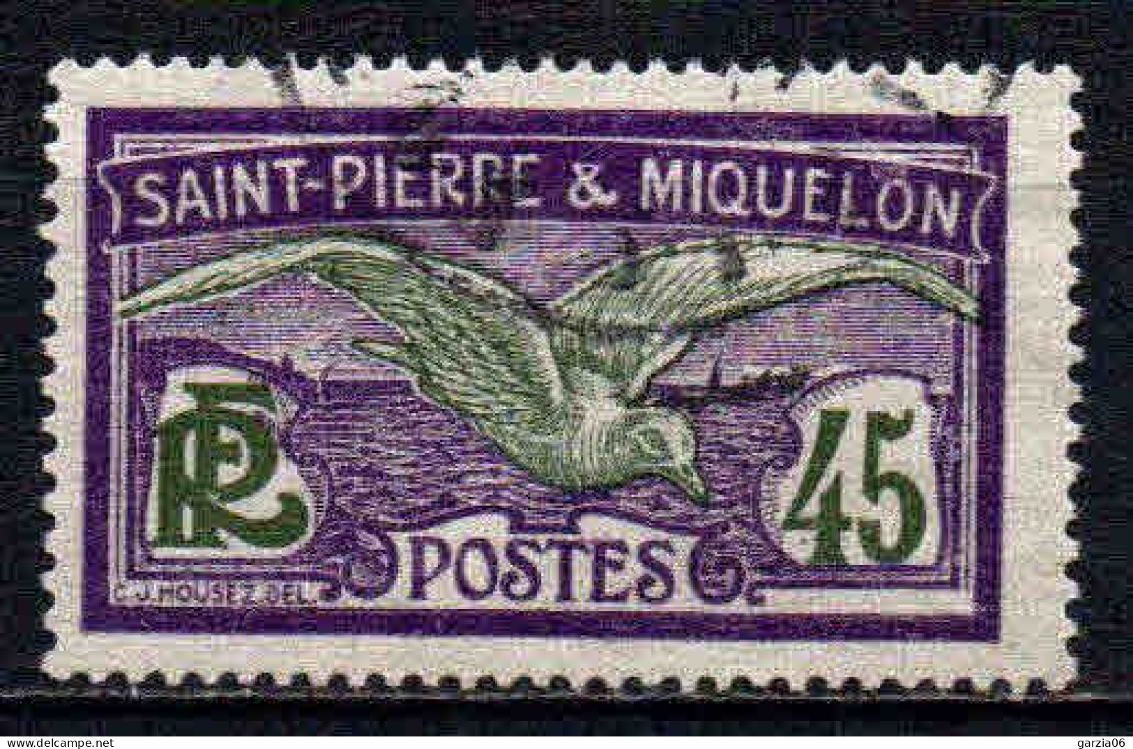 St Pierre Et Miquelon    - 1909 - Goéland  - N° 88 - Oblit - Used - Used Stamps