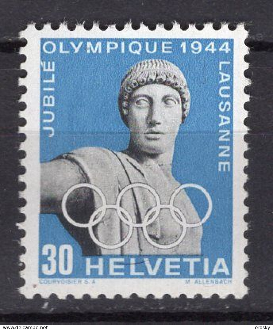 T3357 - SUISSE SWITZERLAND Yv N°394 ** Olympiades - Unused Stamps