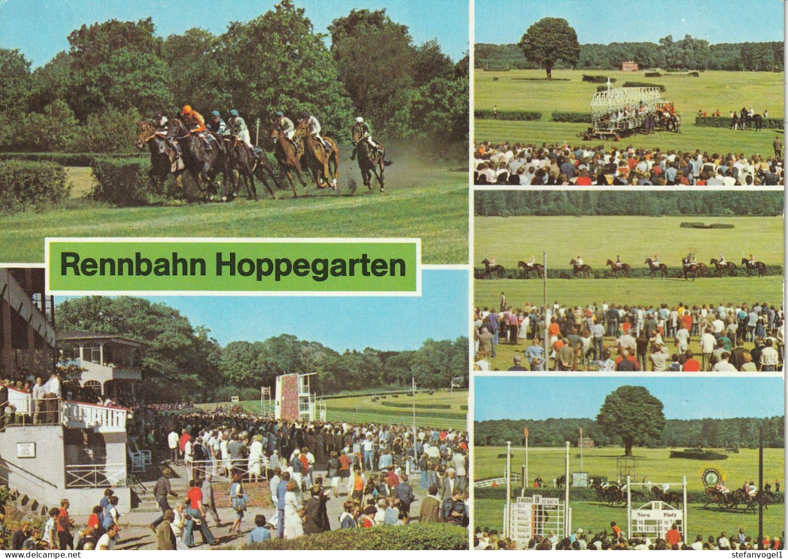 Rennbahn Hoppegarten 1984 - Hippisme