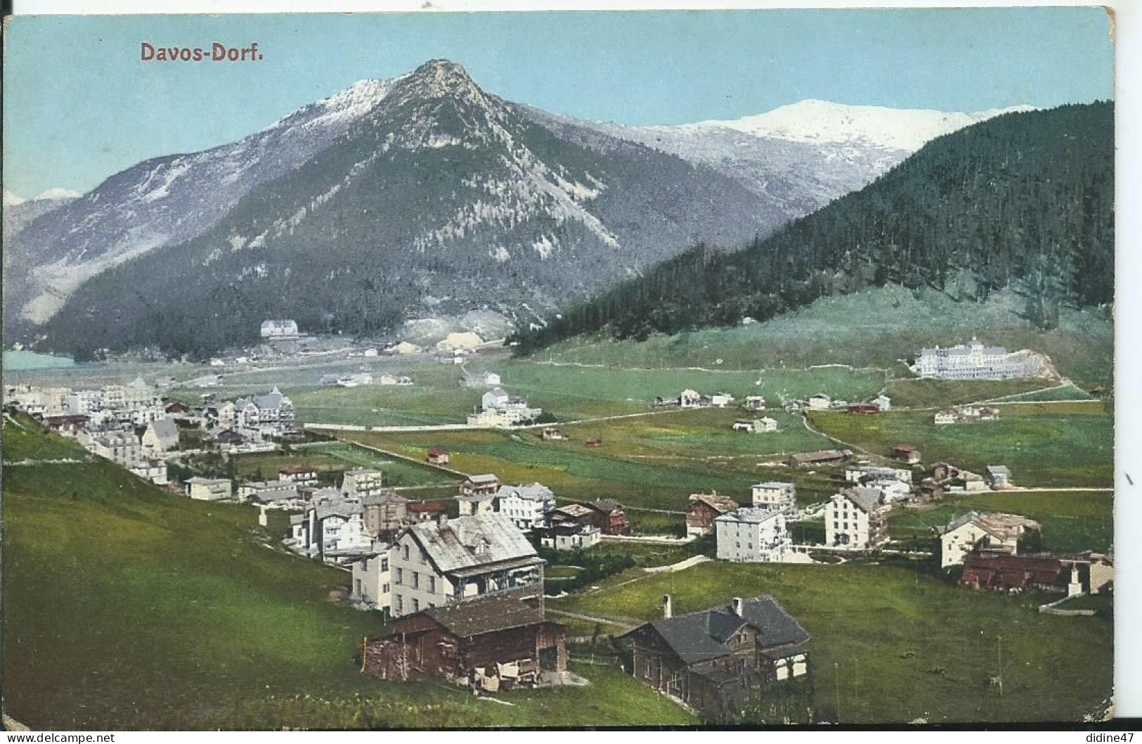 SUISSE- DAVOS - Dorf - Davos