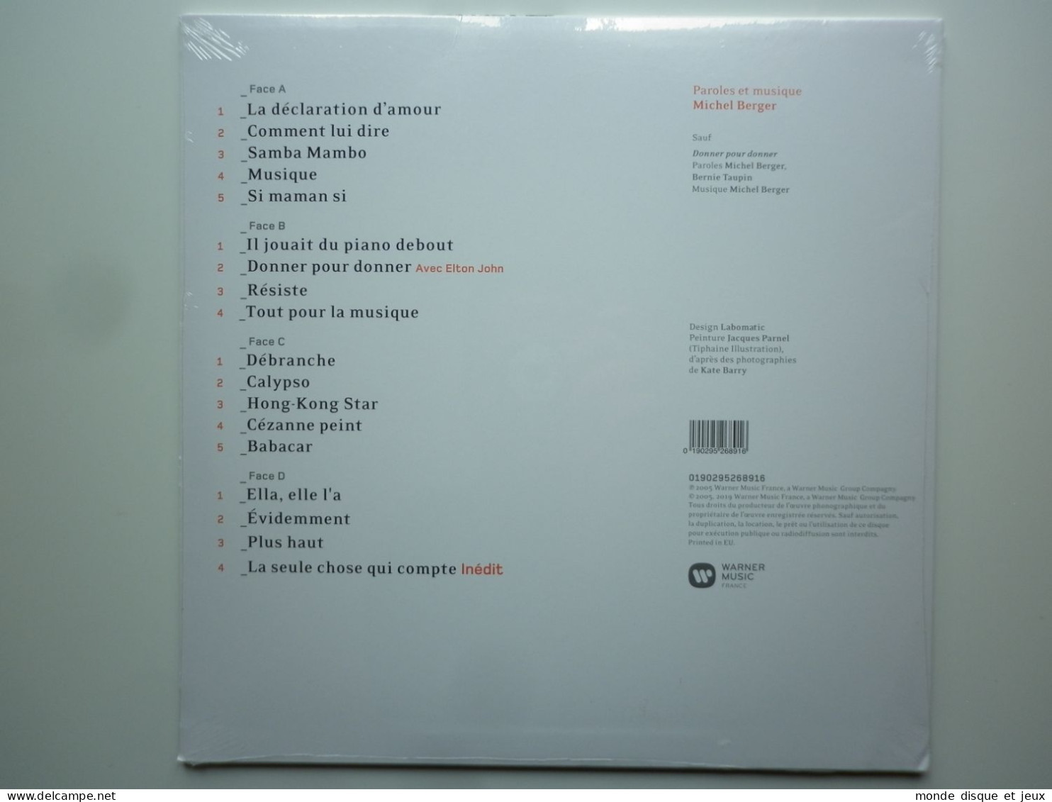 France Gall Album Double 33Tours Vinyle Évidemment Réédition - Sonstige - Franz. Chansons