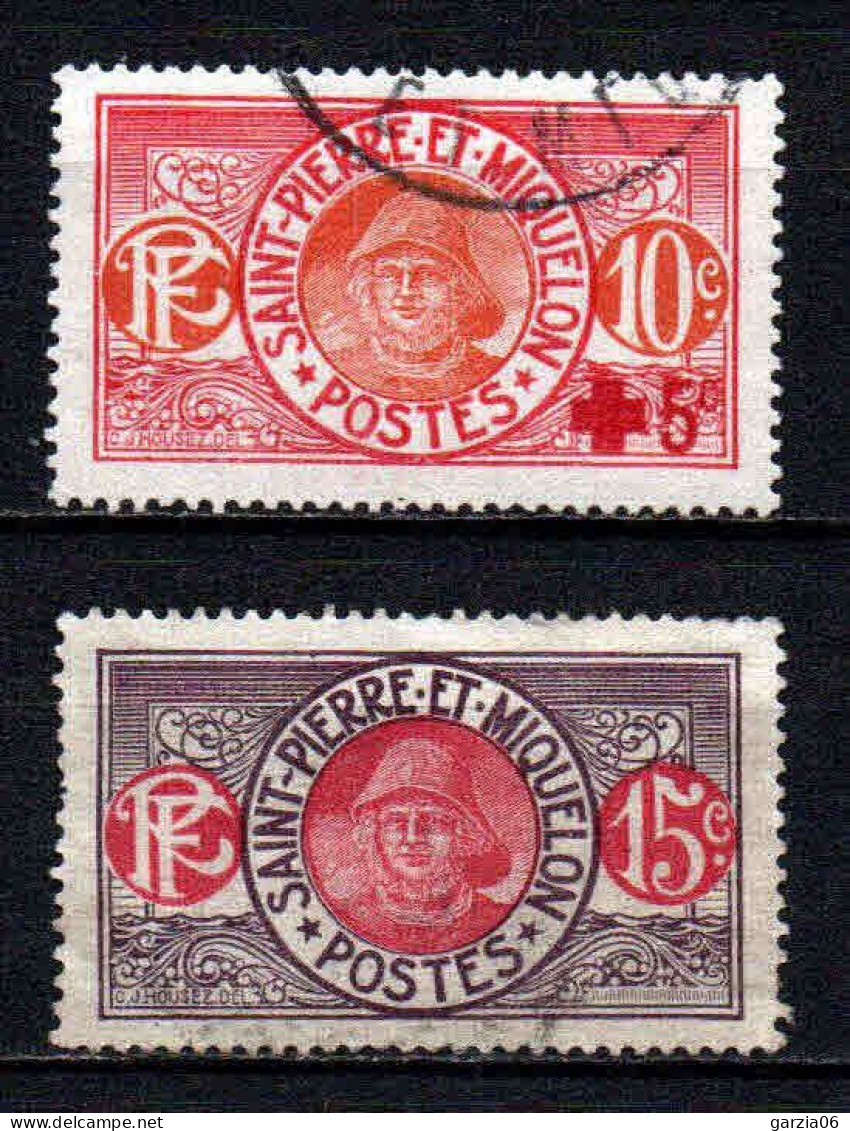 St Pierre Et Miquelon    - 1915 - Croix Rouge - N° 105/106  - Oblit - Used - Usados