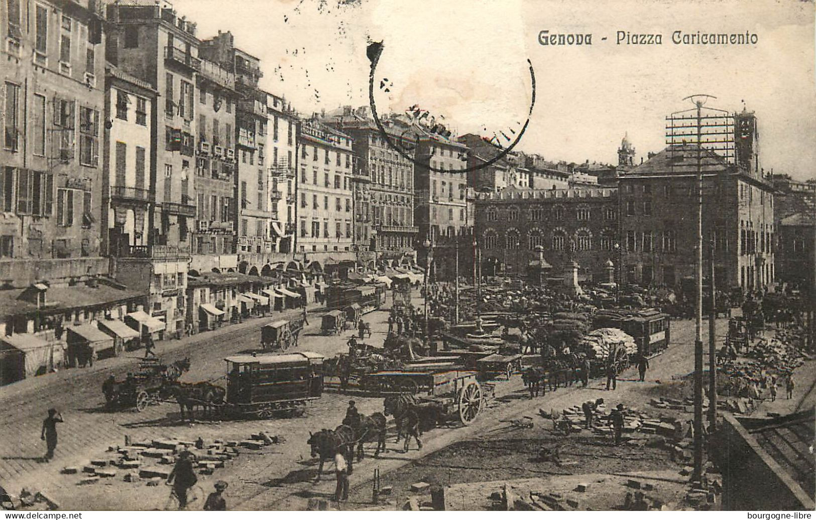ITALIE GENOVA PIAZZA CARICAMENTO - Genova (Genua)