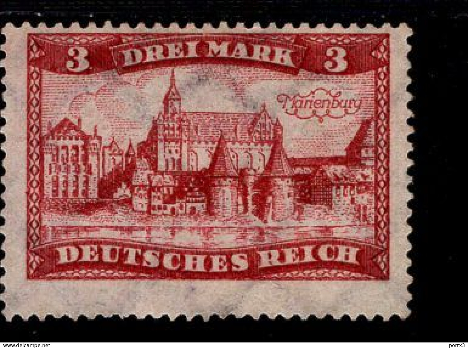 Deutsches Reich 366 Marienburg  MLH (*) Mint Falz Without Gum - Nuovi