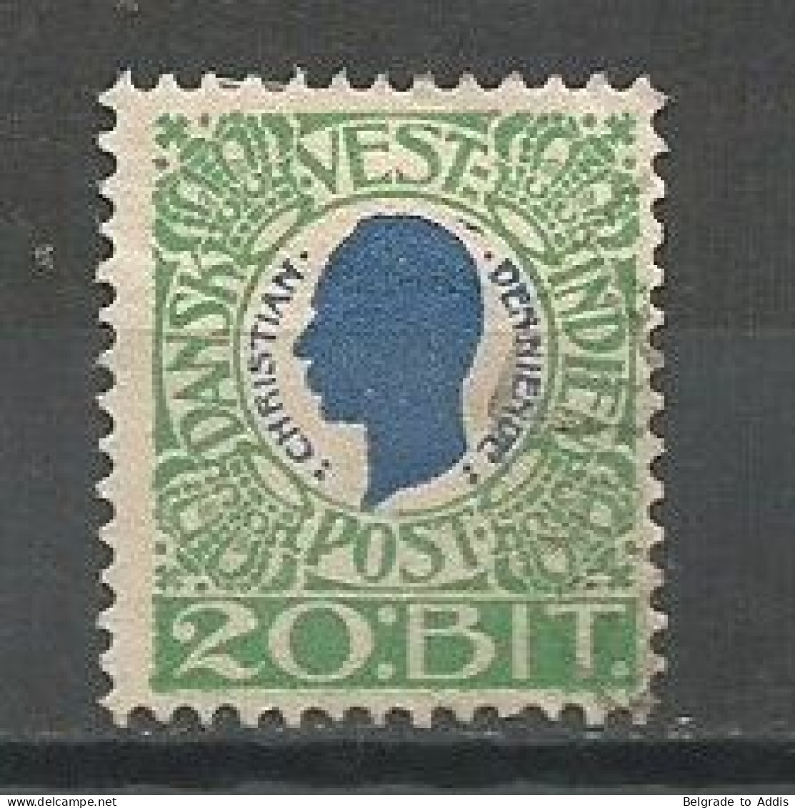 Denmark Danish West Indies Sc.#33 Used 1905 - Denmark (West Indies)