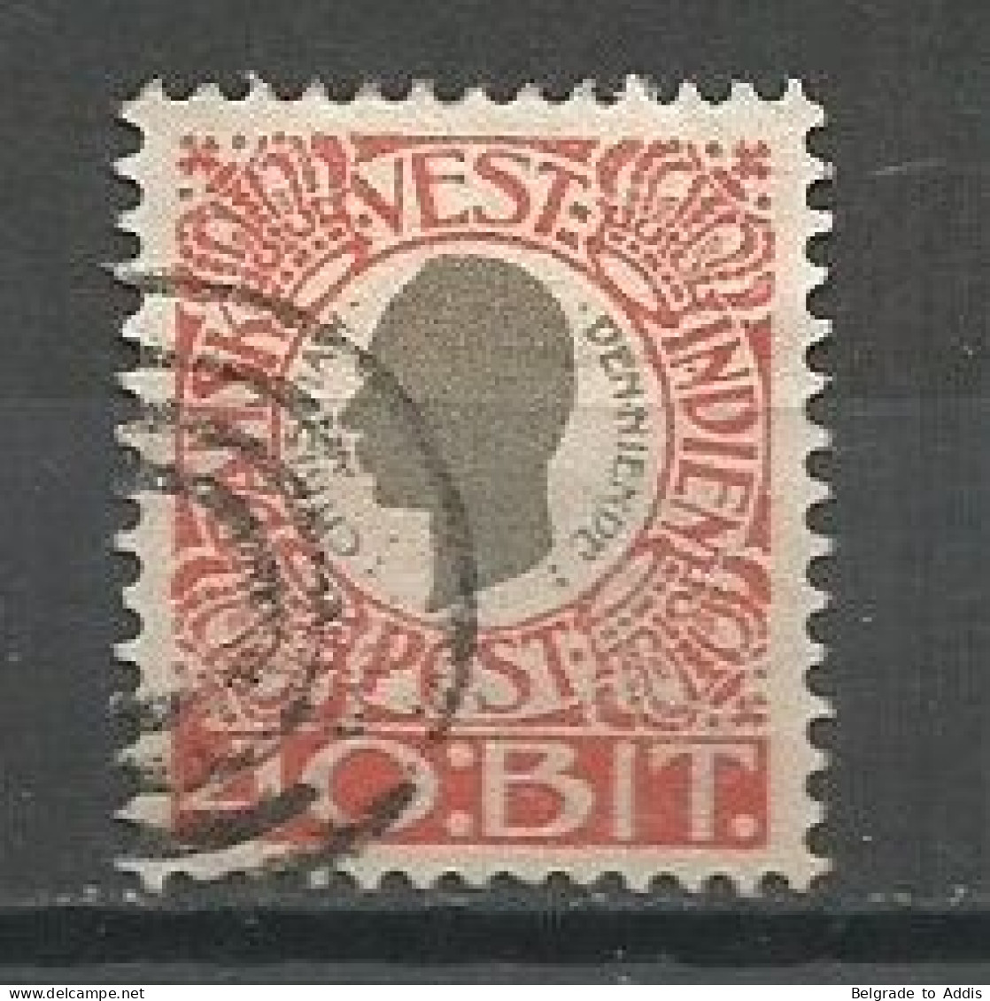 Denmark Danish West Indies Sc.#35 Used 1905 - Denmark (West Indies)