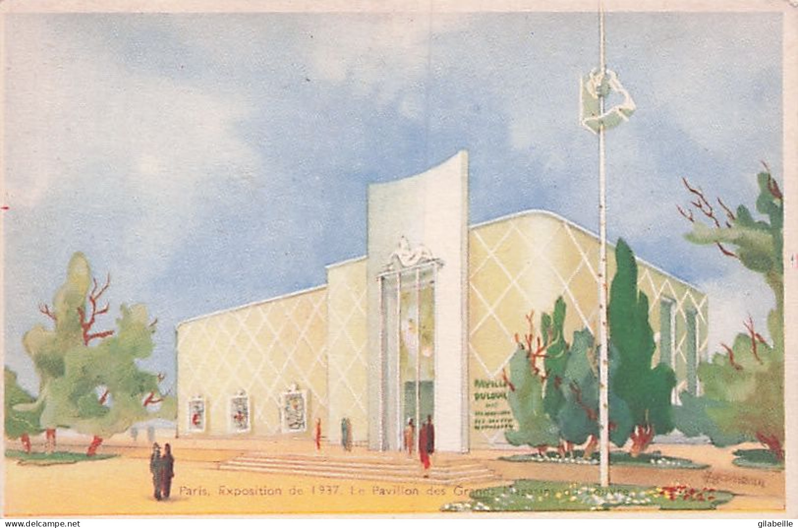 75 - PARIS - Exposition 1937 - Pavillon Des Grands Magasins - Expositions