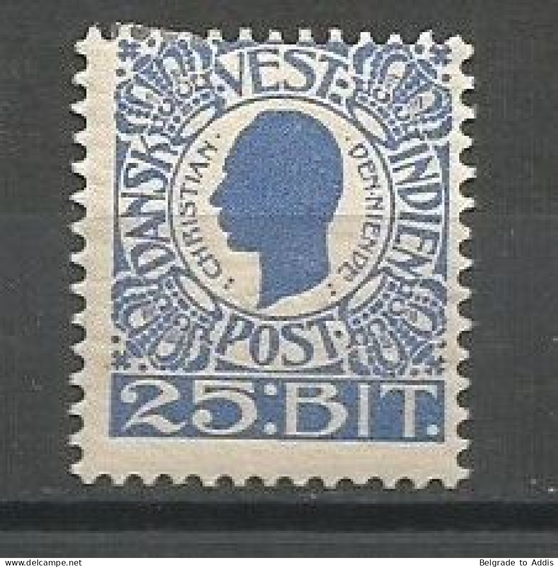 Denmark Danish West Indies Sc.#34 MH / * 1905 - Danemark (Antilles)