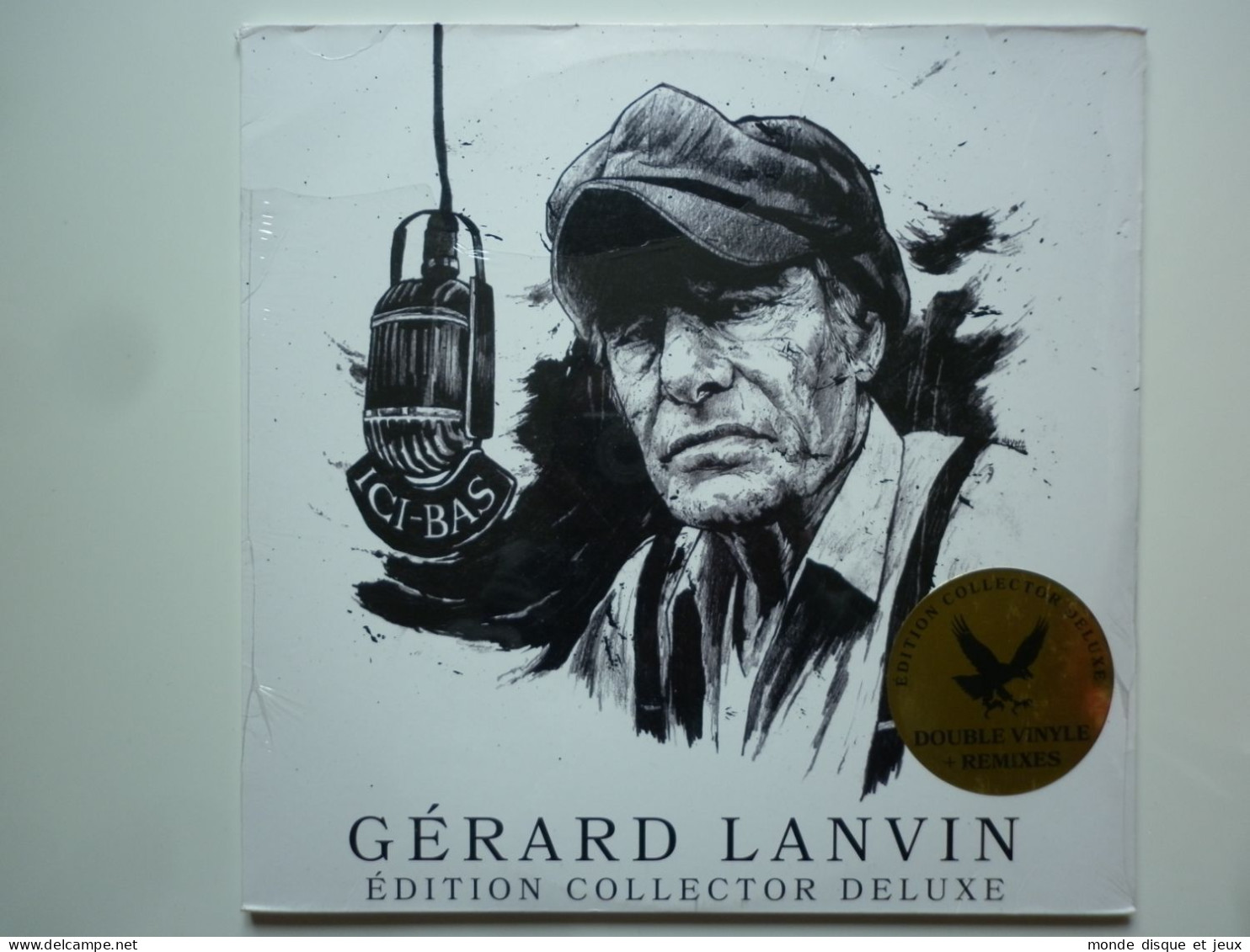 Gérard Lanvin Album Double 33Tours Vinyles Ici-Bas Collector Edition - Other - French Music