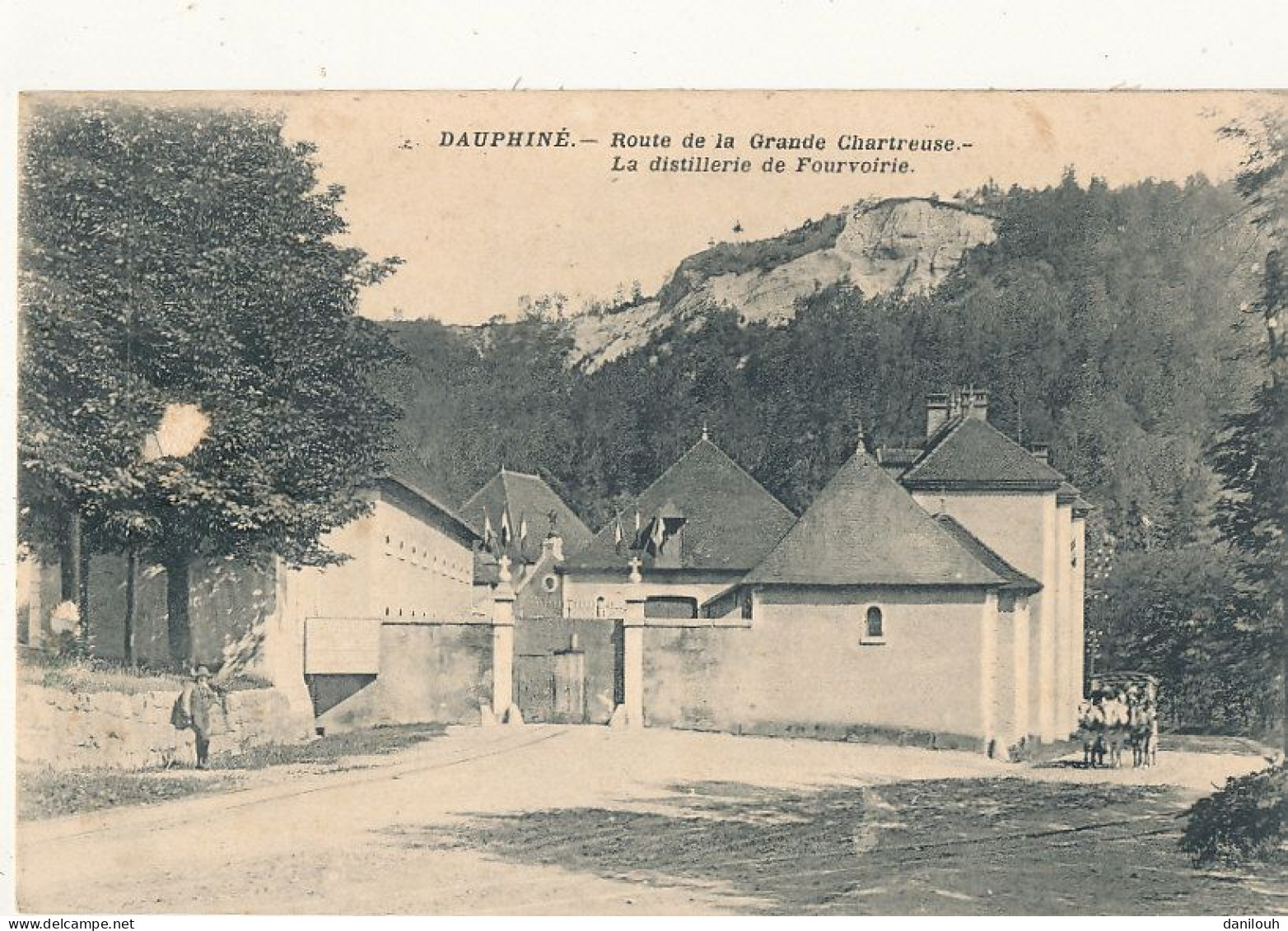 38 // Route De La GRANDE CHARTREUSE - La Distillerie De FOURVOIRIE - Sonstige & Ohne Zuordnung