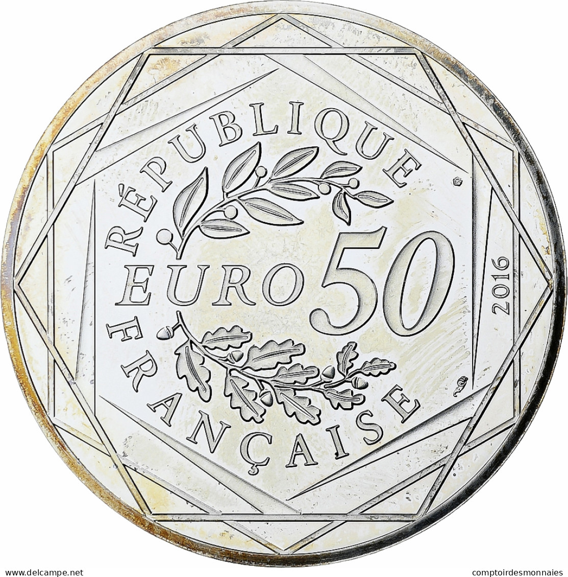 France, 50 Euro, Le Beau Voyage Du Petit Prince, 2016, MDP, Argent, SPL+ - Francia