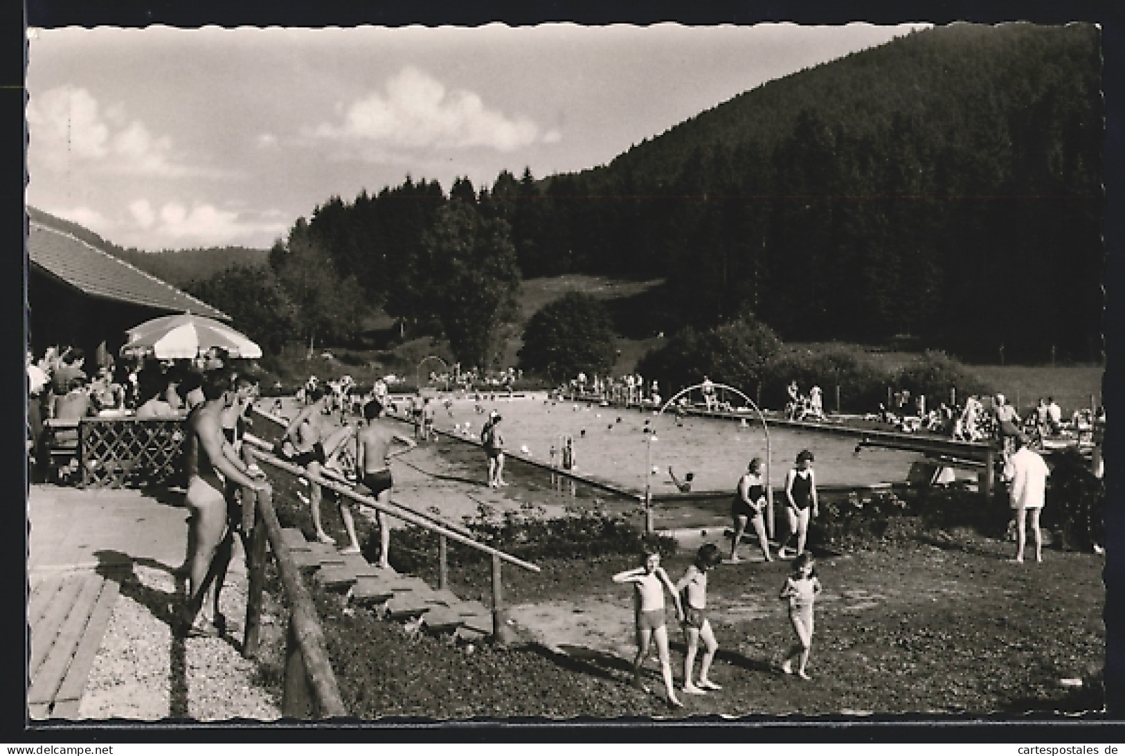 AK Alpirsbach /Schwarzwald, Schwimmbad Im Rotenbächle  - Alpirsbach