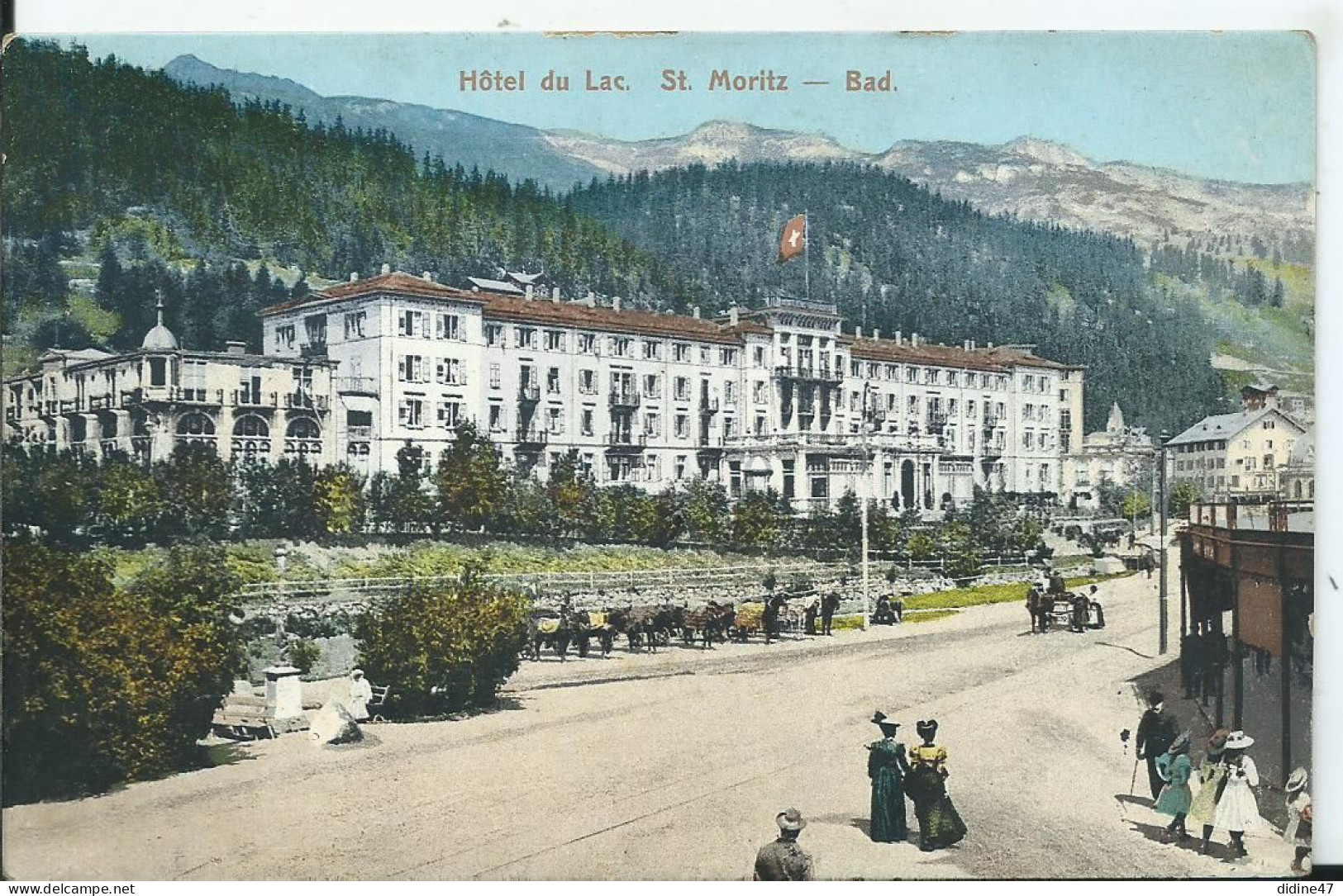 SUISSE - SAINT MORITZ- Hôtel Du Lac - St. Moritz