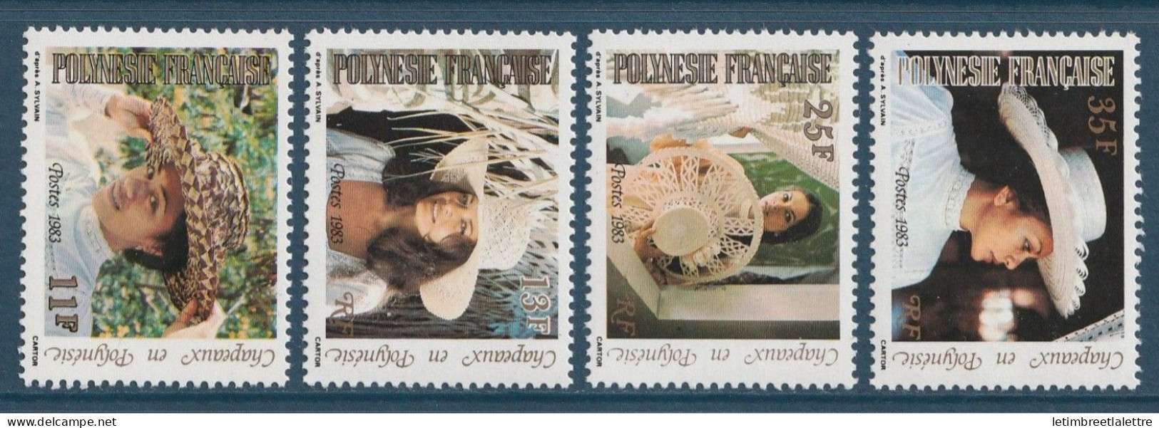 Polynésie Française - YT N° 198 à 201 ** - Neuf Sans Charnière - 1983 - Neufs