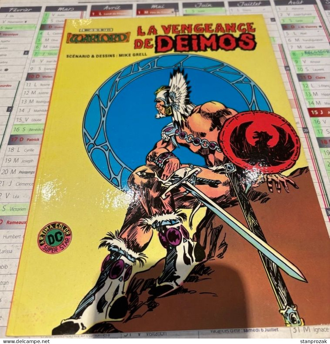 Warlord La Vengeance De Deimos - Originele Uitgave - Frans