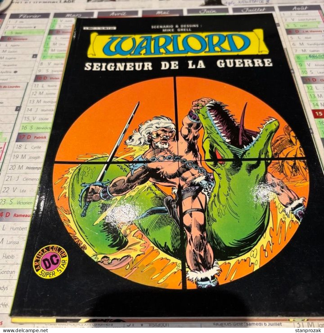 Warlord Seigneur De La Guerre - Ediciones Originales - Albumes En Francés