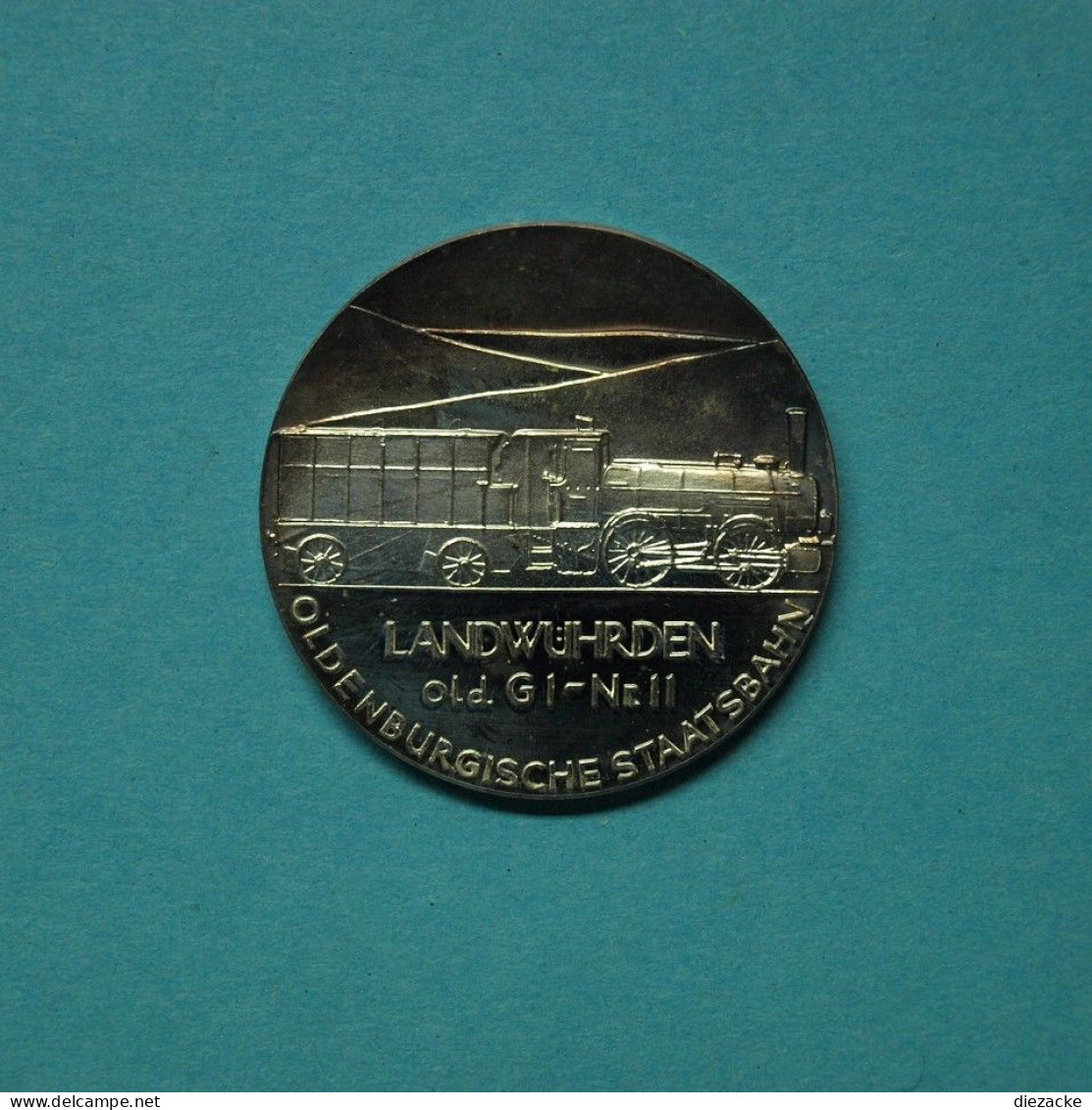 Medaille Oldenburgische Staatsbahn Landwührden Old. G1-Nr. 11 PP (M5380 - Zonder Classificatie