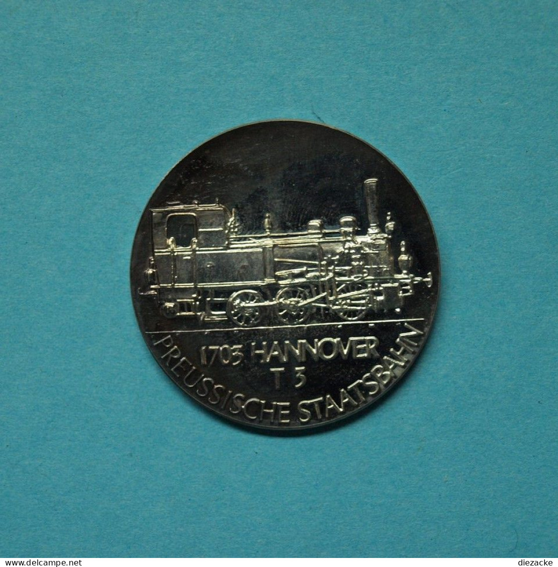 Medaille Preussische Staatsbahn 1705 Hannover T 3 PP (M5383 - Ohne Zuordnung