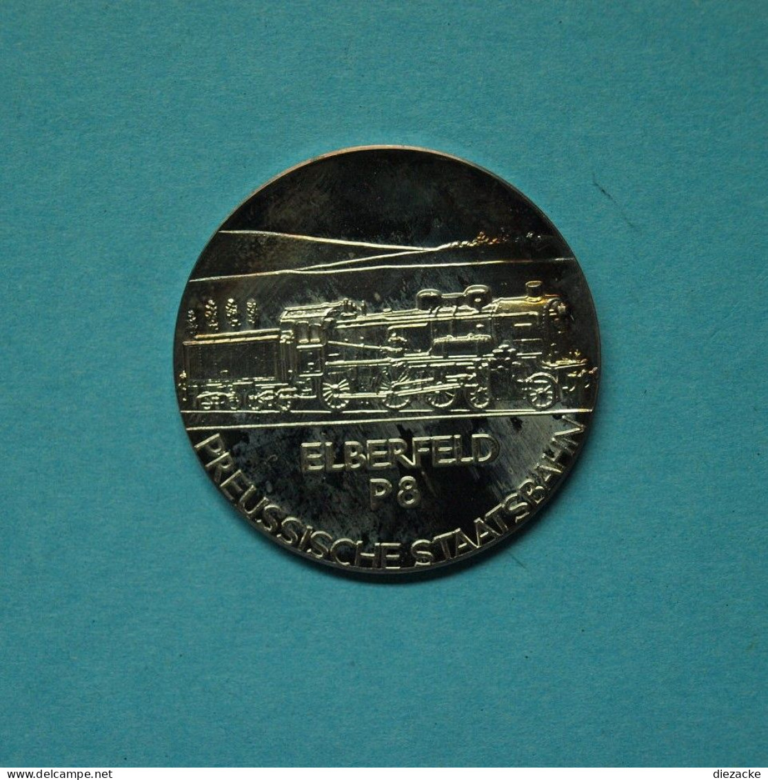 Medaille Preussische Staatsbahn Elberfeld P8 PP (M5382 - Ohne Zuordnung