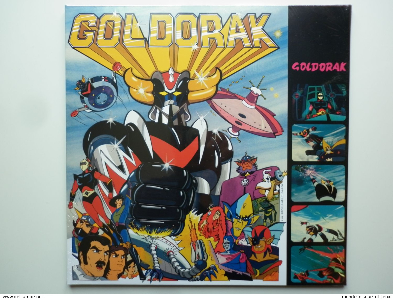 Goldorak Album 33Tours Vinyle Goldorak Bof - Otros - Canción Francesa