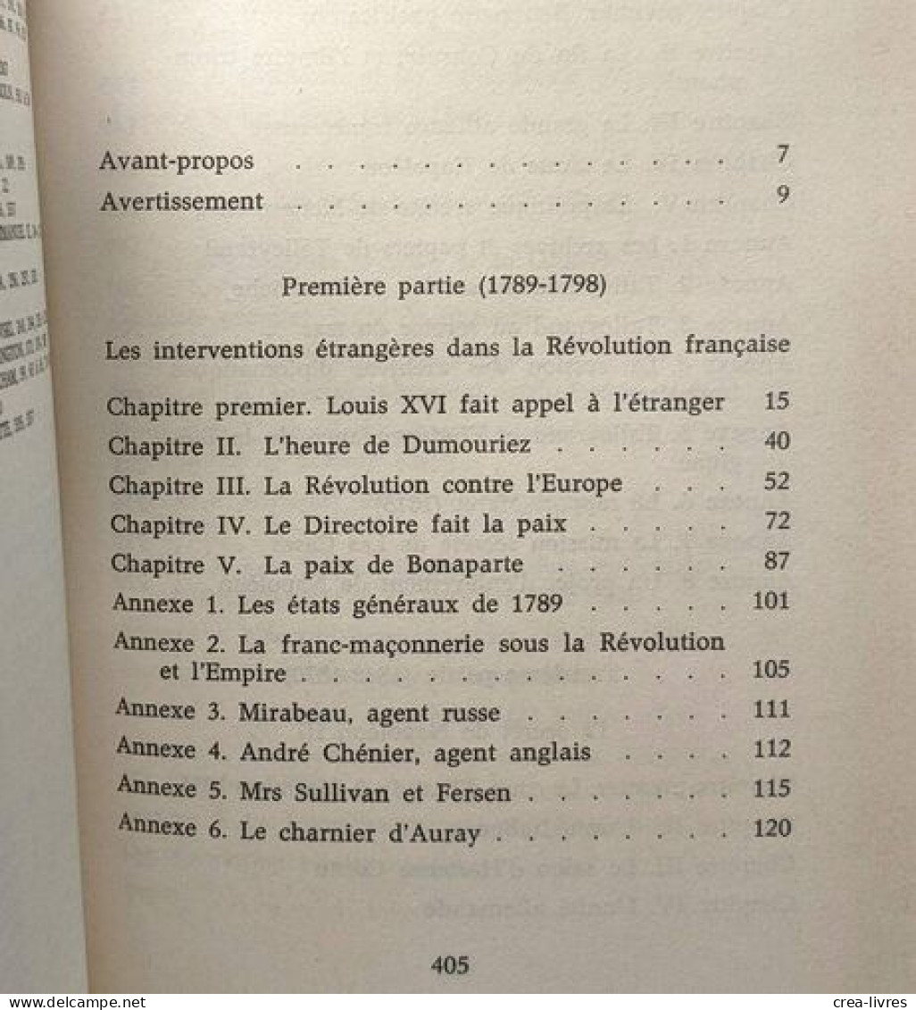 Histoire de la diplomatie secrète 1789-1914 + 1914-1945 --- 2 livres