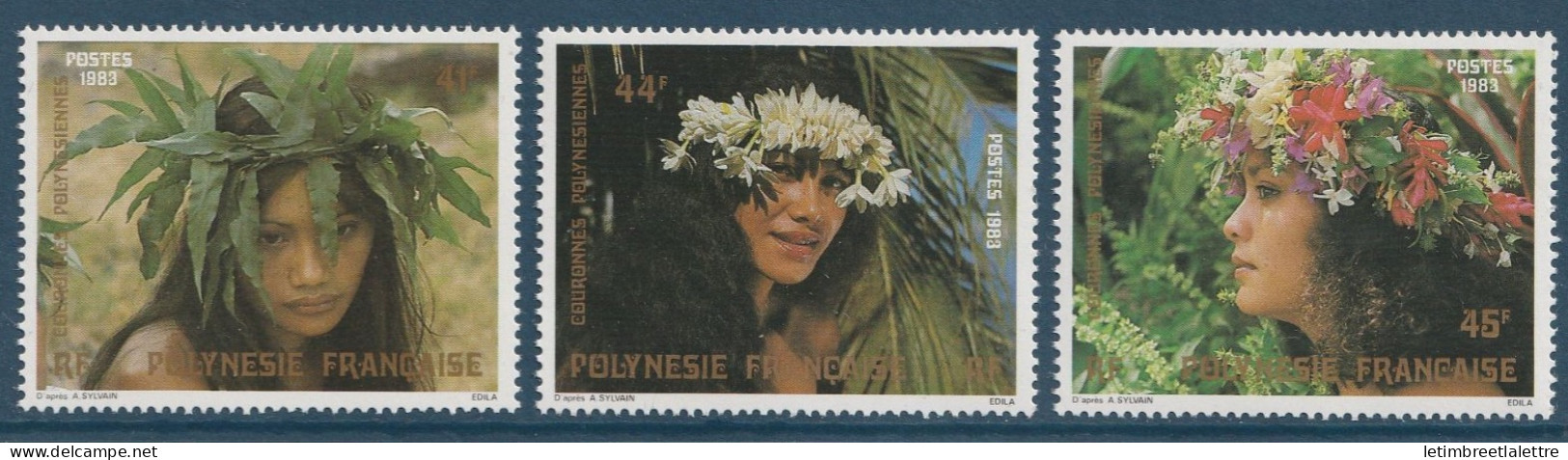 Polynésie Française - YT N° 205 à 207 ** - Neuf Sans Charnière - 1983 - Unused Stamps