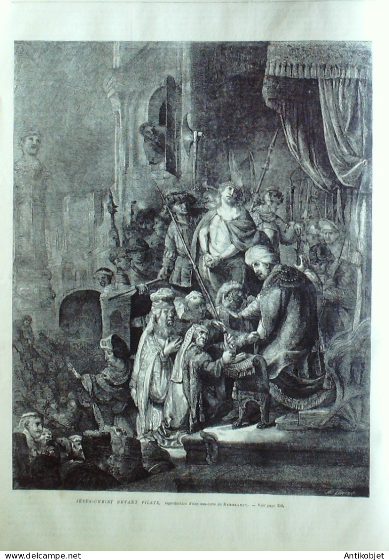 L'Univers Illustré 1878 N°1204 Oxford Et Cambridge Constantinople Péra Chaises à Porteurs - 1850 - 1899