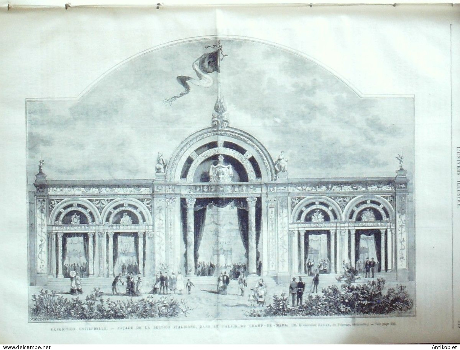 L'Univers Illustré 1878 N°1204 Oxford Et Cambridge Constantinople Péra Chaises à Porteurs - 1850 - 1899