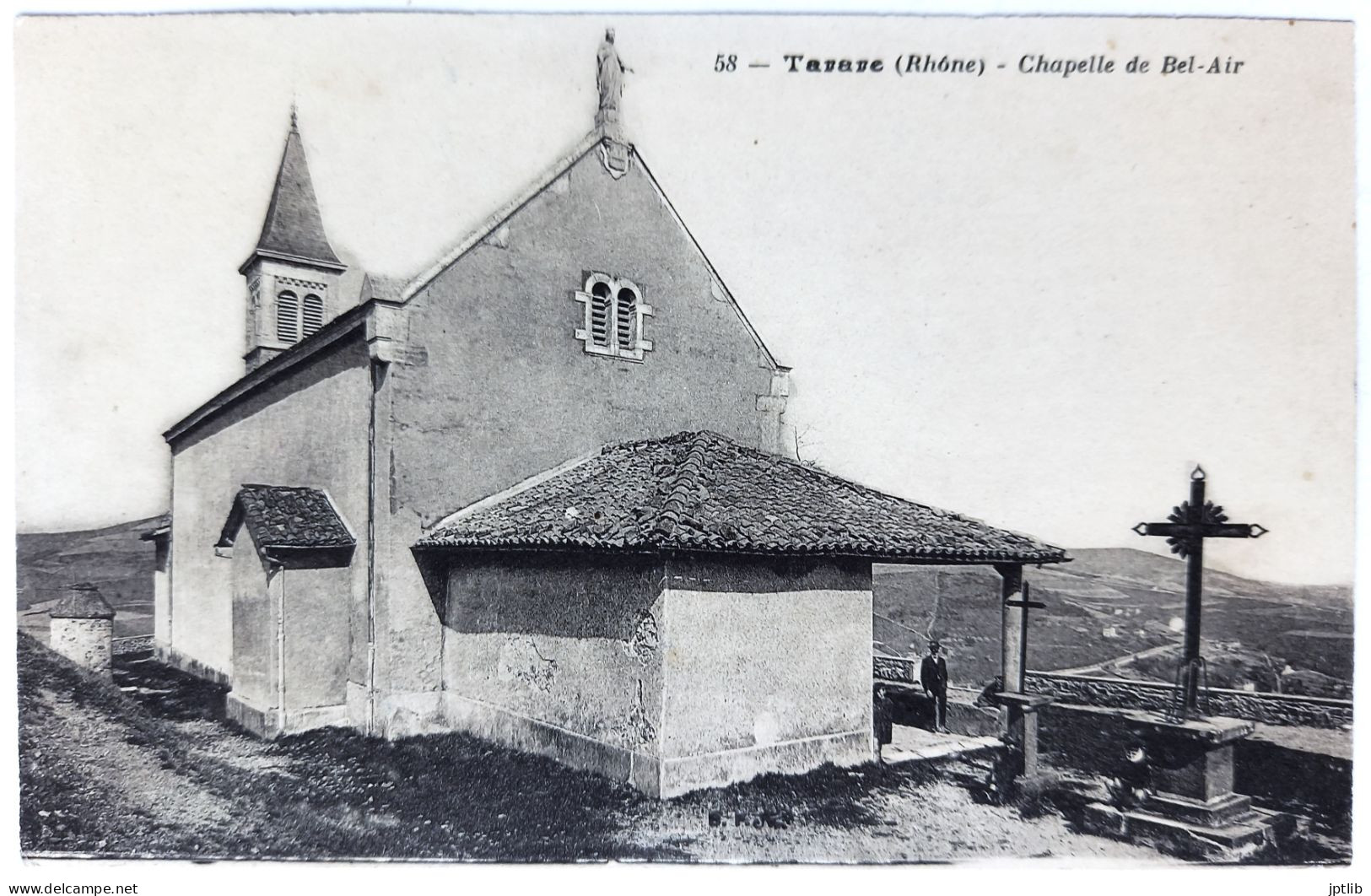 CPA Carte Postale / 69 Rhône, Tarare / B. F. (Berthaud Frères) - 58 / Chapelle De Bel-Air. - Tarare